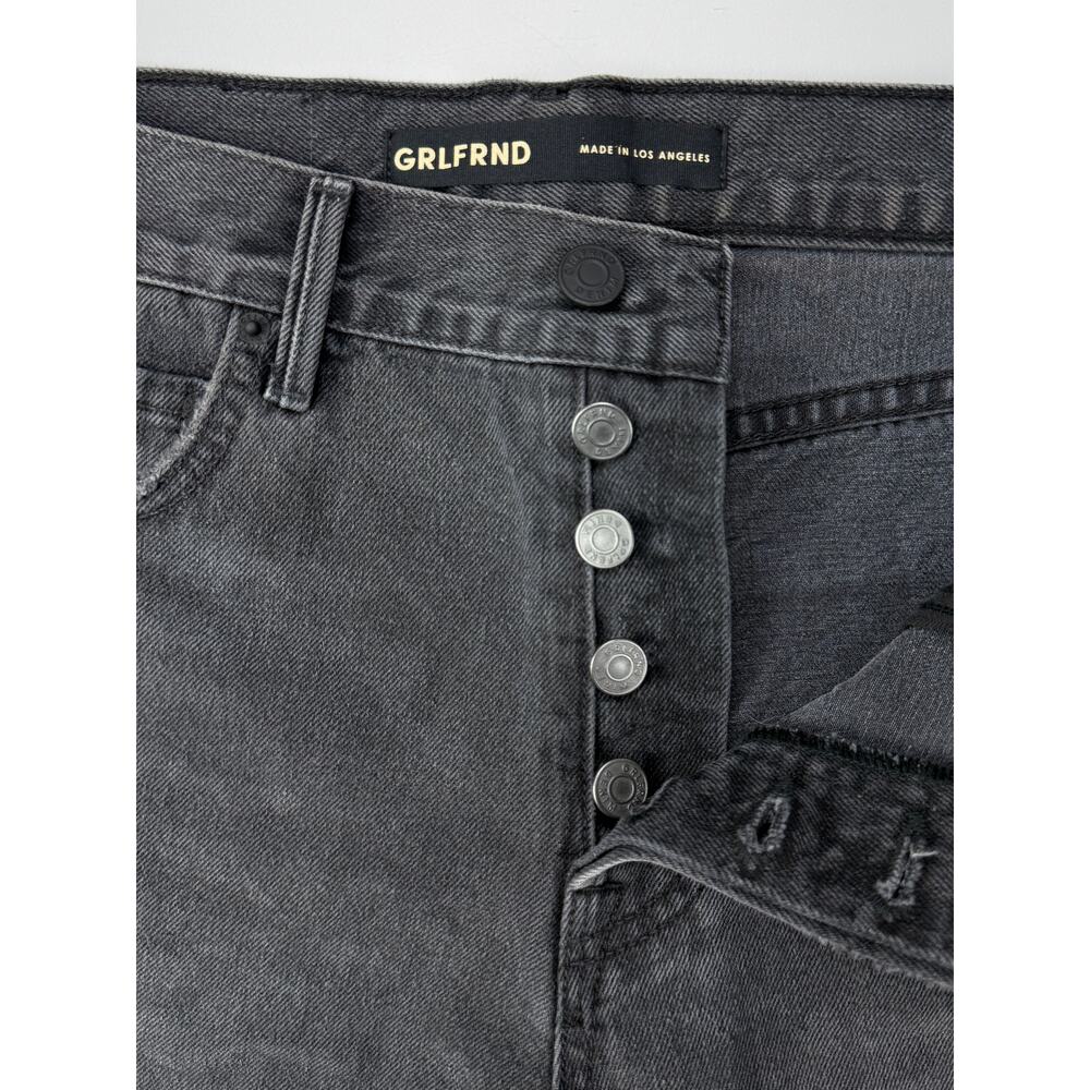 GRLFRND Lyric High Rise Split Hem Short Size 25 Franklin Canyon | Made In USA - Picture 5 of 10